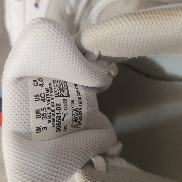 Puma BMW Limited edition Driving shoes. White. NWOT no box. - Picture 5 of 7